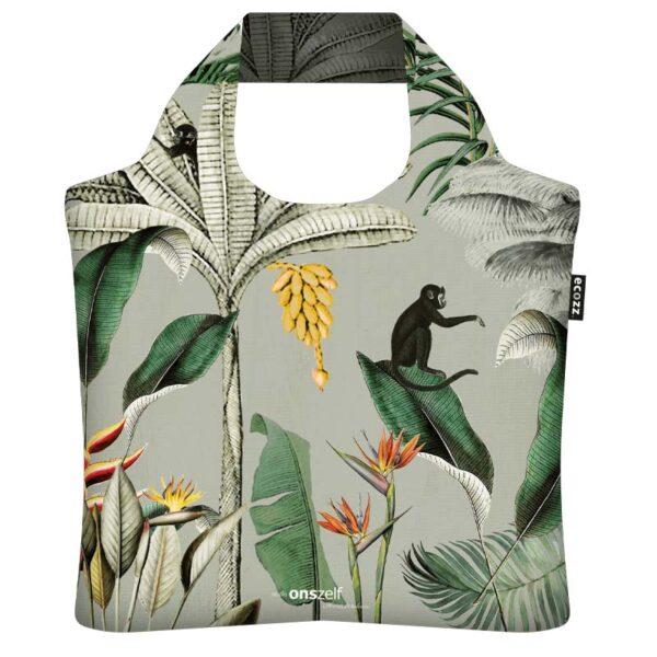 Opvouwbare Tas Tropical Leaves - Ecozz