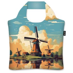 Opvouwbare Tas Windmill Holland - Ecozz