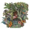3D Pop-Up Kaart - The Jungle
