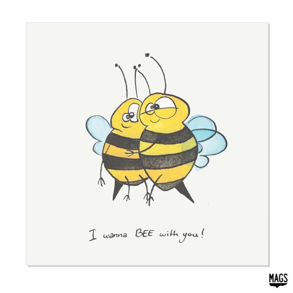 Wenskaarten - Bee