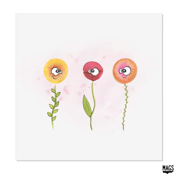 Wenskaarten - Flowers