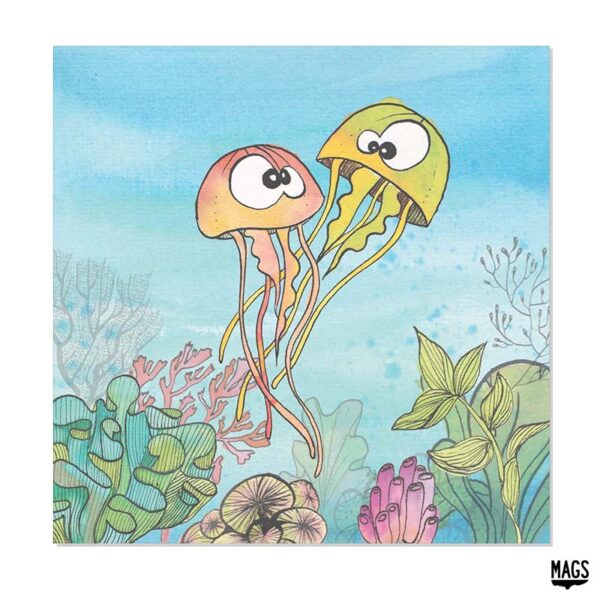 Wenskaarten - Jellyfish
