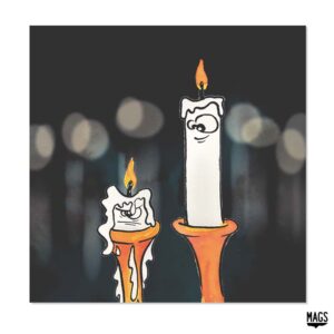 Wenskaarten - Kaarsen