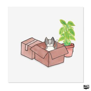 Wenskaarten - Kat Moppie