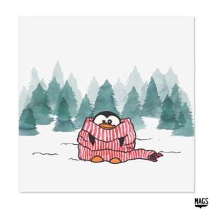 Wenskaarten - Pinguin
