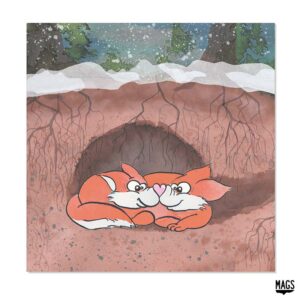 Wenskaarten - Vosjes