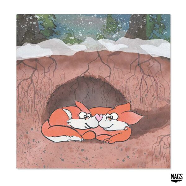 Wenskaarten - Vosjes