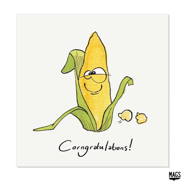 Wenskaarten - Corngratulations