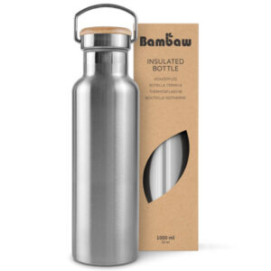 Drinkfles Stainless Steel Insulated 1000ml - Bambaw