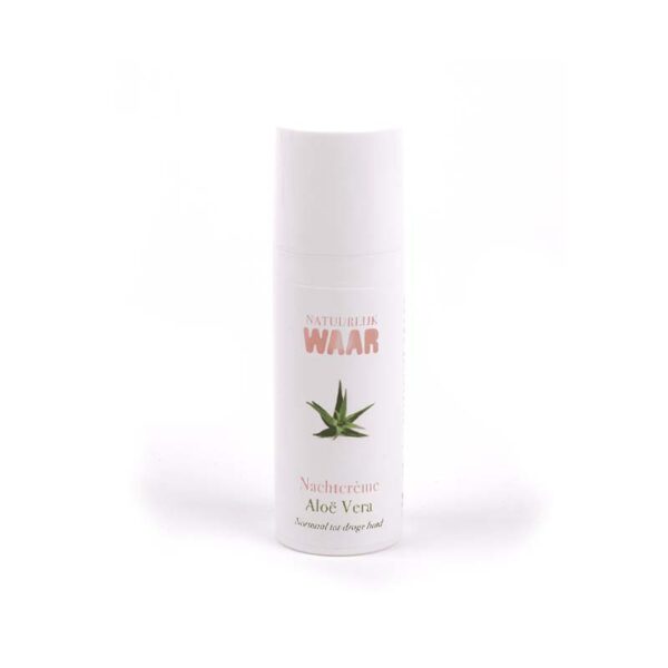 Nachtcrème Aloë Vera 50ml - NatuurlijkWAAR