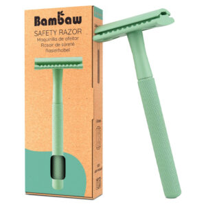 Safety Razor Metal MINT GREEN - Bambaw