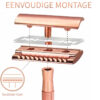 Safety Razor Metal ROSE GOLD - Bambaw