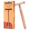 Safety Razor Metal ROSE GOLD - Bambaw