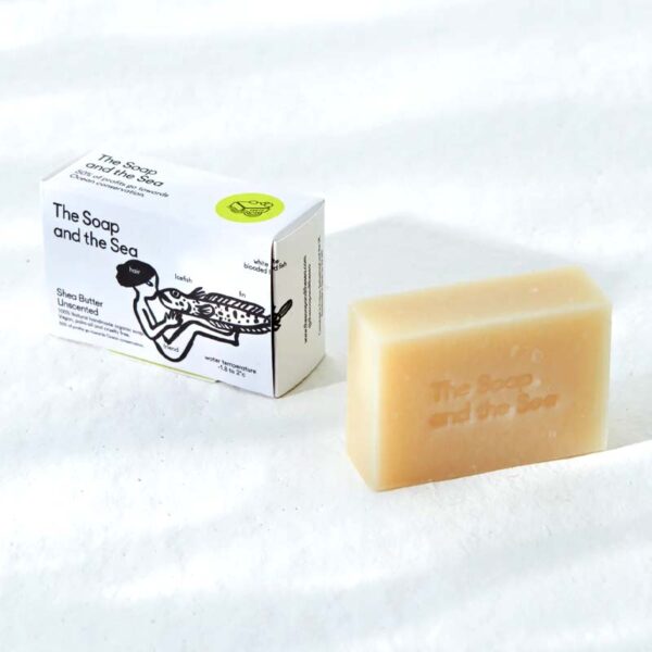 Zeep Shea Butter Unscented - The Soap and the Sea