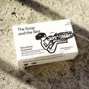 Zeep Shea Butter Unscented - The Soap and the Sea