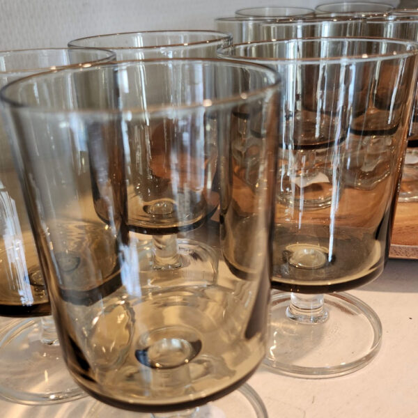 Vintage Wijnglas rookglas Cavalier-Suéde - Luminarc France