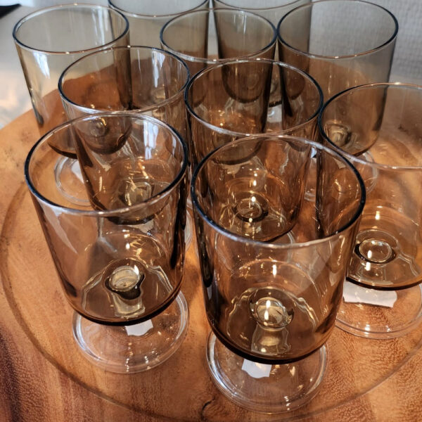 Vintage Wijnglas rookglas Cavalier-Suéde - Luminarc France