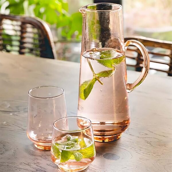 Waterglas Large Pink 400 ml - Return to Sender