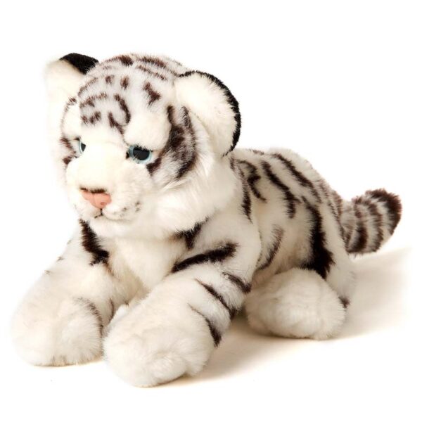 Witte Baby Tijger Zittend - Uni-Toys