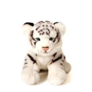 Witte Baby Tijger Zittend - Uni-Toys
