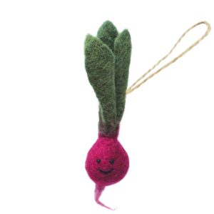 Hanger Veggies Biet van Vilt – Black Yak