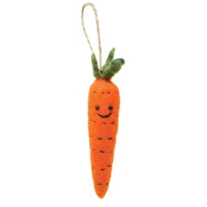 Hanger Veggies Wortel van Vilt - Black Yak