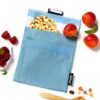 Snackzakje Snack'n'Go Active Blue Grey - Roll'eat