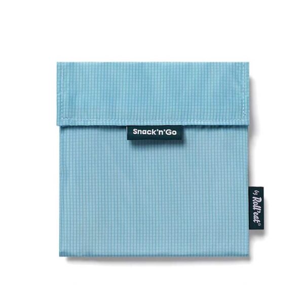 Snackzakje Snack'n'Go Active Blue Grey - Roll'eat