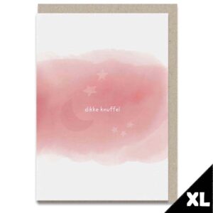 XL Wenskaarten Dikke Knuffel - Grafiquelien