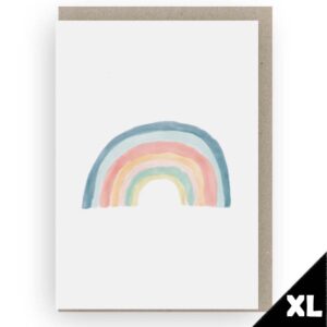 XL Wenskaarten Regenboog - Grafiquelien