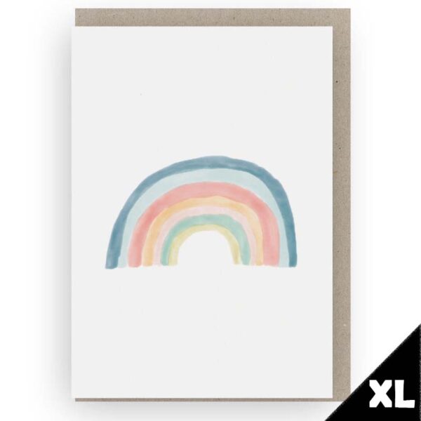 XL Wenskaarten Regenboog - Grafiquelien