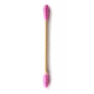Wattenstaafjes Bamboo bio-katoen 100pcs Pink - The Humble Co