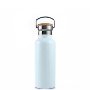 Drinkfles Insulated ijsblauw 500ml - Bambaw
