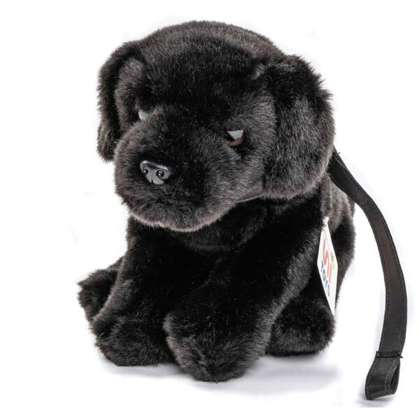 Labrador Welp zwart 23 cm (Hoogte) - Uni-Toys