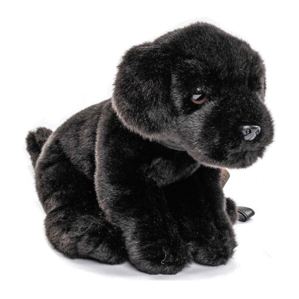 Labrador Welp zwart 23 cm (Hoogte) - Uni-Toys