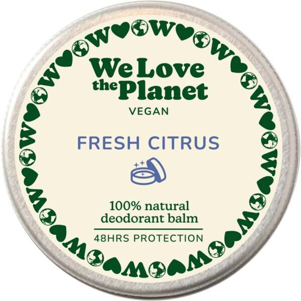 Deodorant Balm Fresh Citrus (vegan) - We Love the Planet