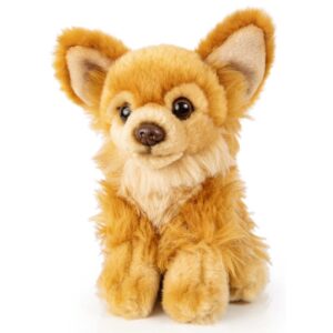 Chihuahua zittend bruin 18cm (lengte) - Uni-Toys