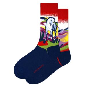Blue Horse I - Kunstsokken