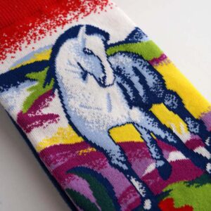 Blue Horse I - Kunstsokken
