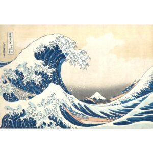 De Grote Golf van Kanagawa - Kunstsokken