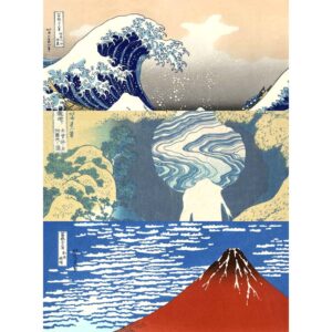 Hokusai Gift Box 3-Pack - Kunstsokken