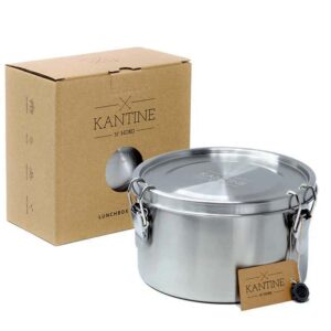 Lunchbox Lekvrije Roestvrijstalen Voedselcontainer 1200 ml - Kantine