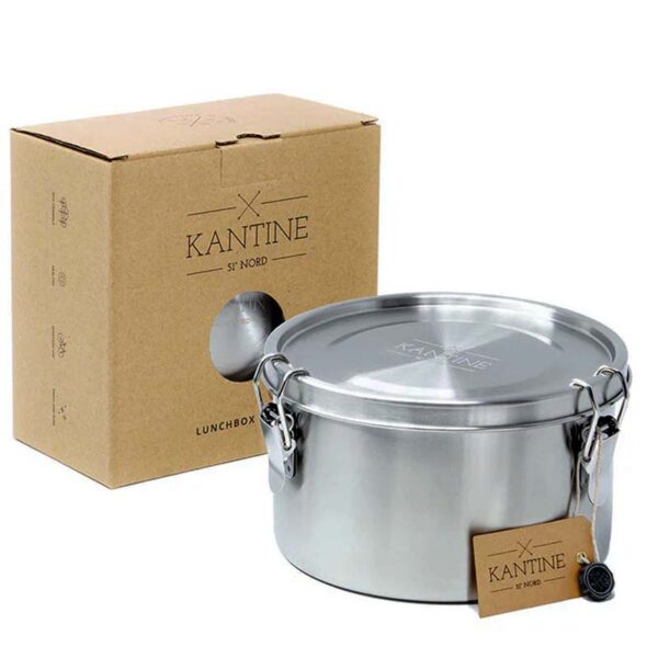Lunchbox Lekvrije Roestvrijstalen Voedselcontainer 1200 ml - Kantine
