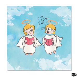 Wenskaarten - Feestdagen Engeltjes