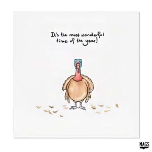 Wenskaarten - Feestdagen Kalkoen