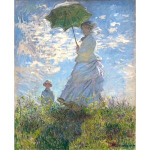Vrouw met een Parasol - Kunstsokken