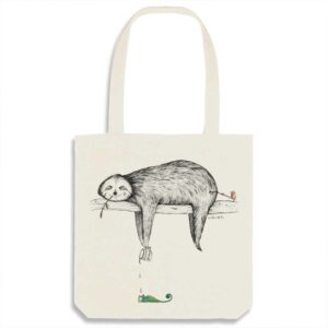 Tas Jute Sloth on Branch - Ligarti