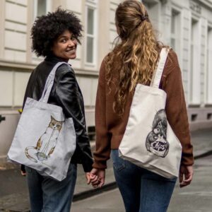 Tas Jute Spaghetti Cat - Ligarti