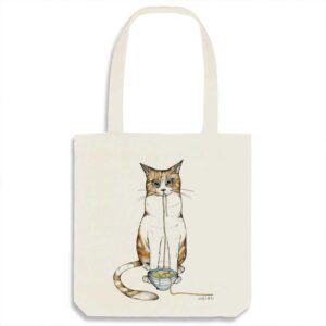 Tas Jute Spaghetti Cat - Ligarti