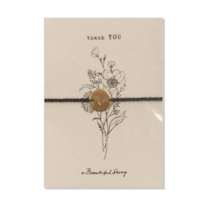 Armband Sieraden Ansichtkaart Flowers - A Beautiful Story